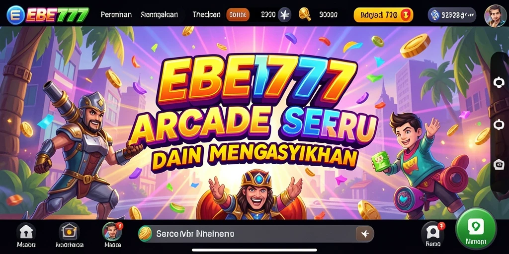 Tampilan gameplay seru dari EBET777 yang penuh aksi.