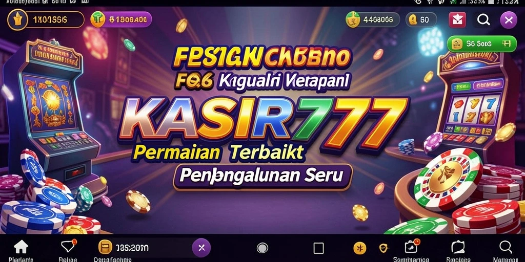 Tampilan gameplay KASIR777 yang menarik dan mendebarkan.