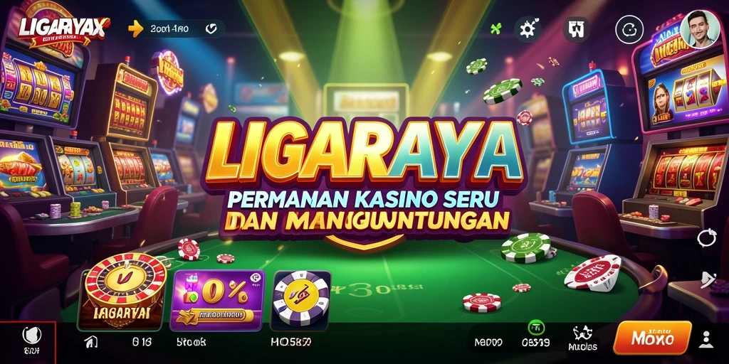 Screenshot gameplay LIGARAYA yang menarik dan mendebarkan.