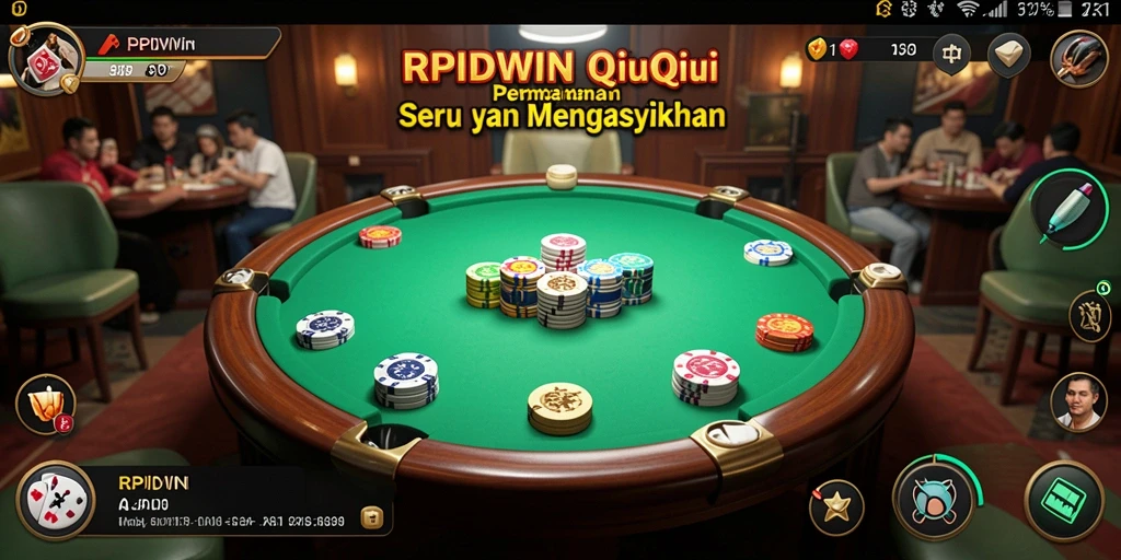 Gameplay seru dan mendebarkan dalam RPIDWIN.
